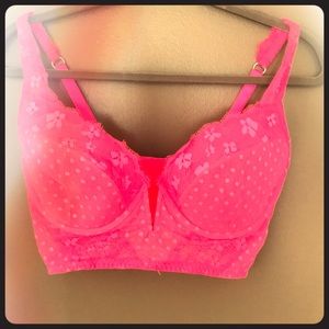 Plunge bra